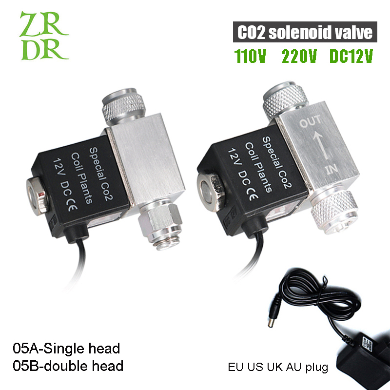 Aquarium Fish Electric - ZRDR Acquario Co2 Elettrovalvola Regolatore 110