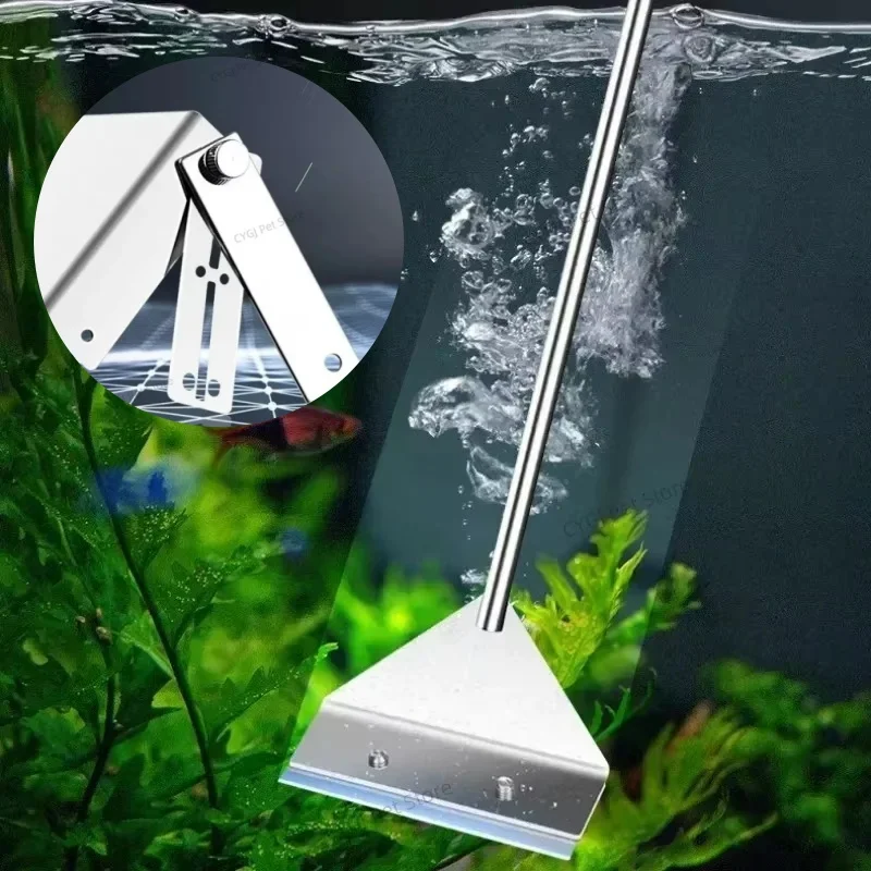 Algae Scraper Blade - Strumento per la pulizia dell'acquario Rimozione
