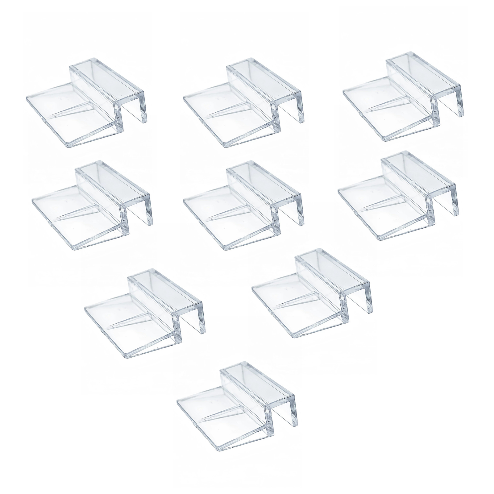 Aquarium Fish Elevator - 10 Pezzi Clip in Acrilico per