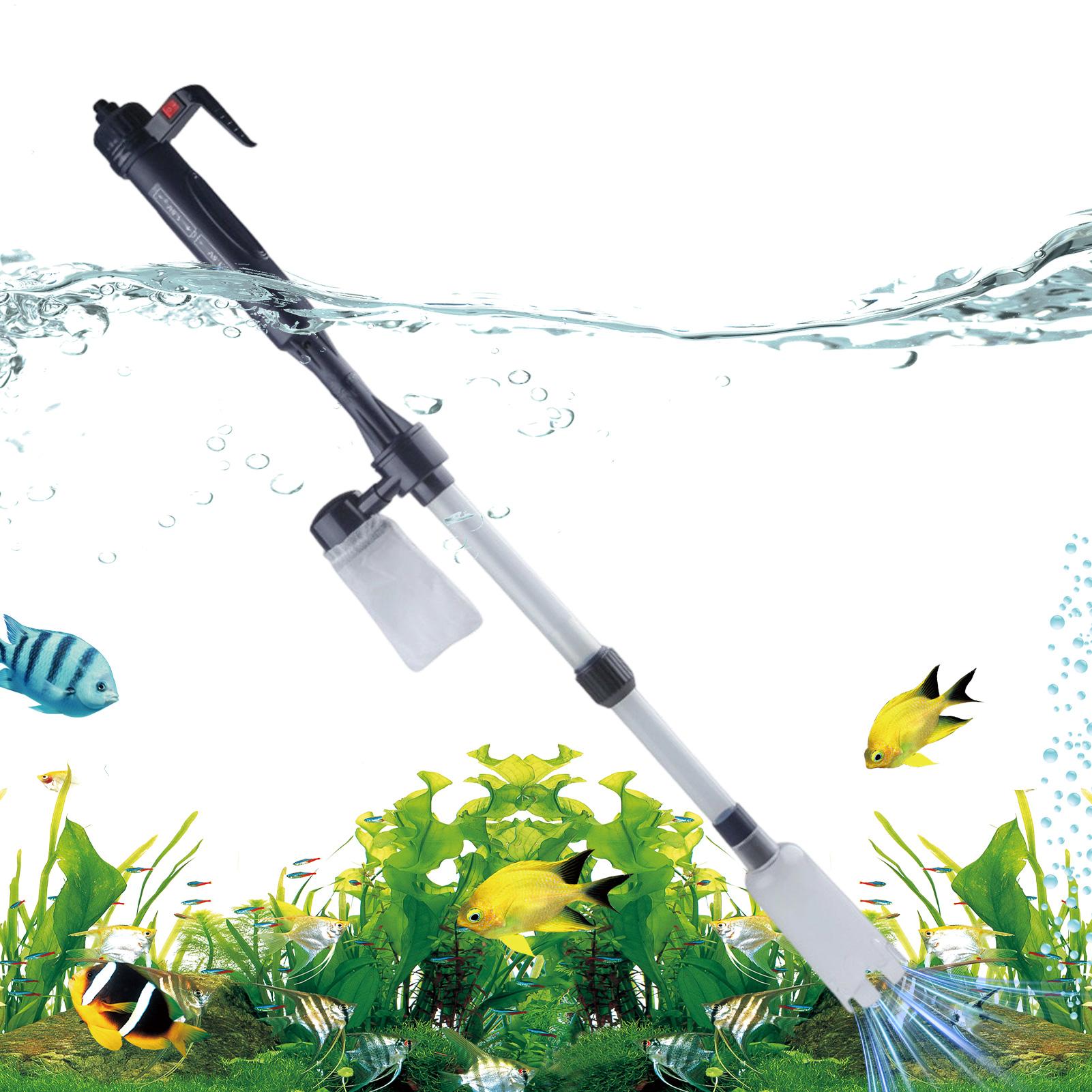 Aquarium Fish Electric - Aspiratore di Sabbia per Acquario Telescopico