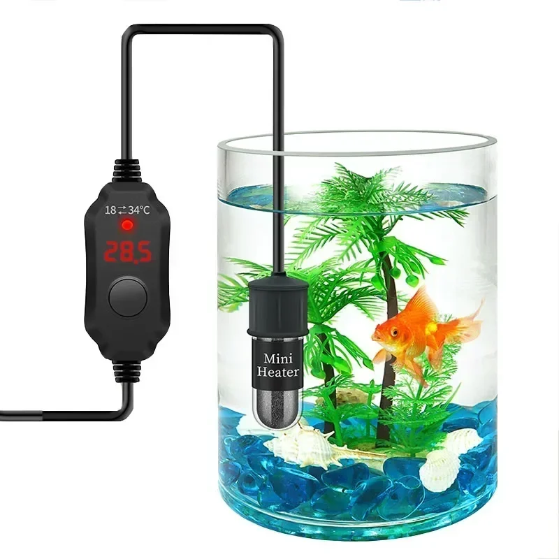 Mini acquario asta riscaldante - Aquarium Fish Uk recensione e prezzo