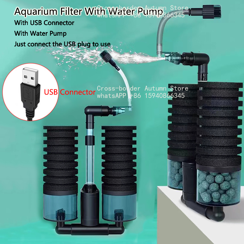 Filtro per acquario USB con po - Aquarium Fish Electric recensione e prezzo