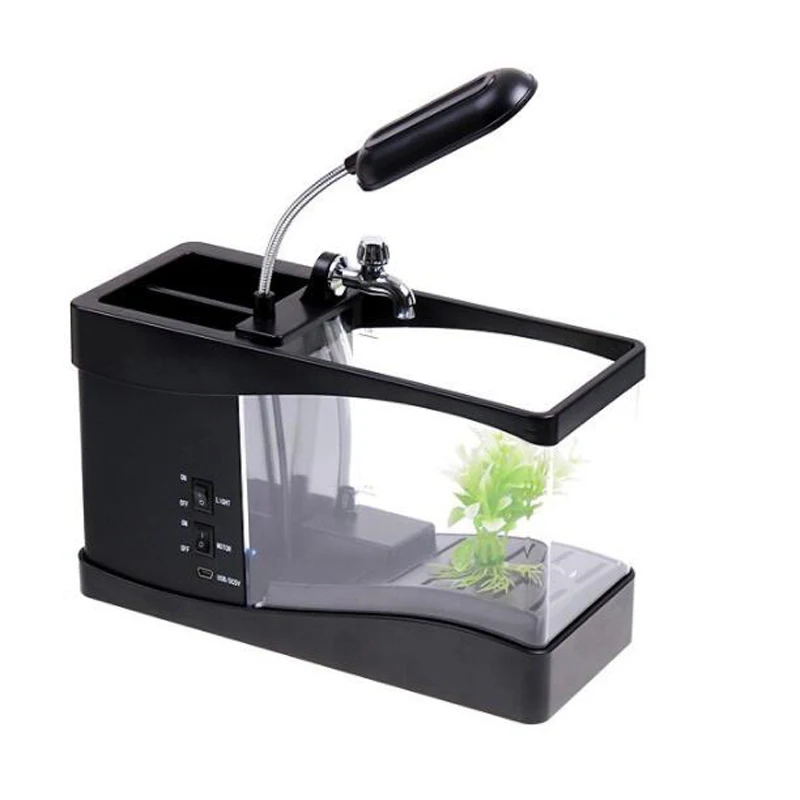 Acquario USB da Scrivania Mini - Aquarium Fish Electric recensione e prezzo
