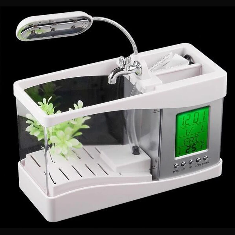 Acquario USB da Scrivania Mini - Aquarium Fish Electric recensione e prezzo