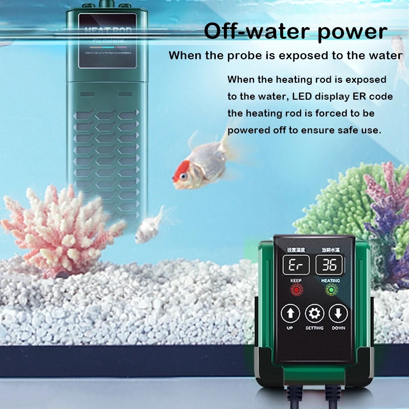 Asta di riscaldamento dell'acq - Aquarium Fish Uk recensione e prezzo