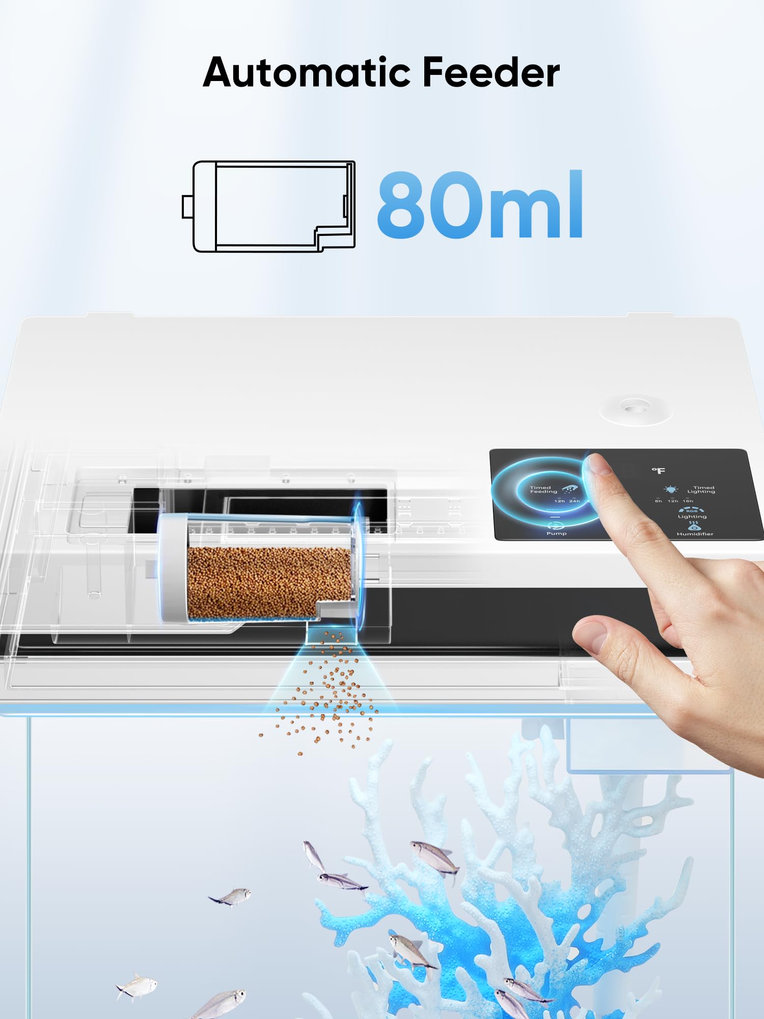 Tavolino da caffè multifunzion - Aquarium Fish Electric recensione e prezzo