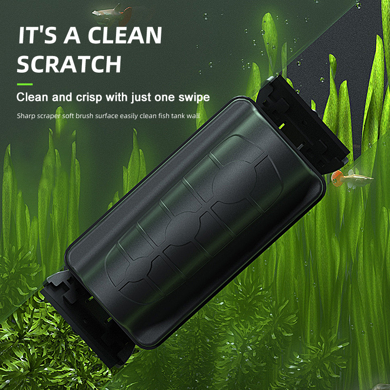 Nuovo acquario magnetico doppi - Algae Scraper Blade recensione e prezzo