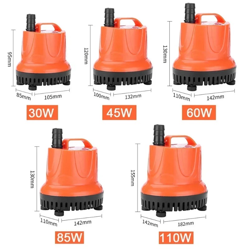30/45/60/85/110W pompa di aspi - Aquarium Fish Electric recensione e prezzo