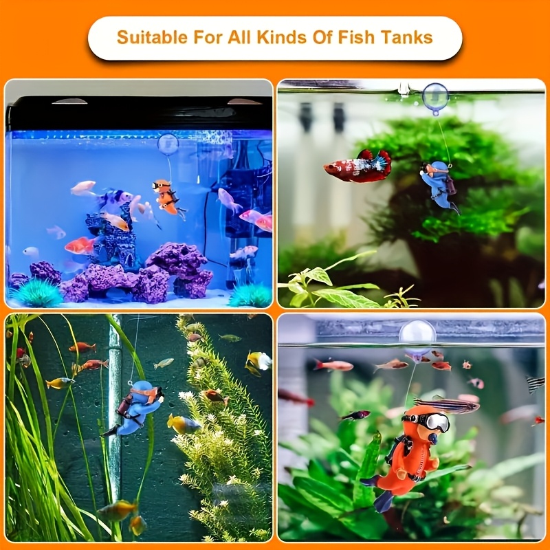 2 pezzi di vivaci decorazioni  - Aquarium Fish For Sale Online recensione e prezzo